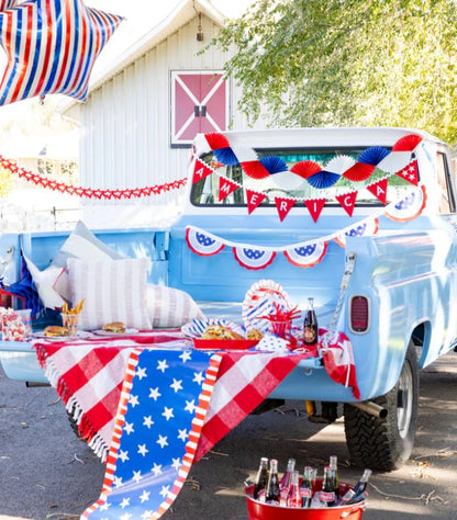 Tissue Bunting Banner
