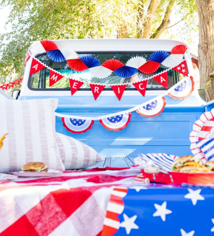 Tissue Bunting Banner