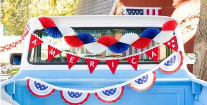 Tissue Bunting Banner