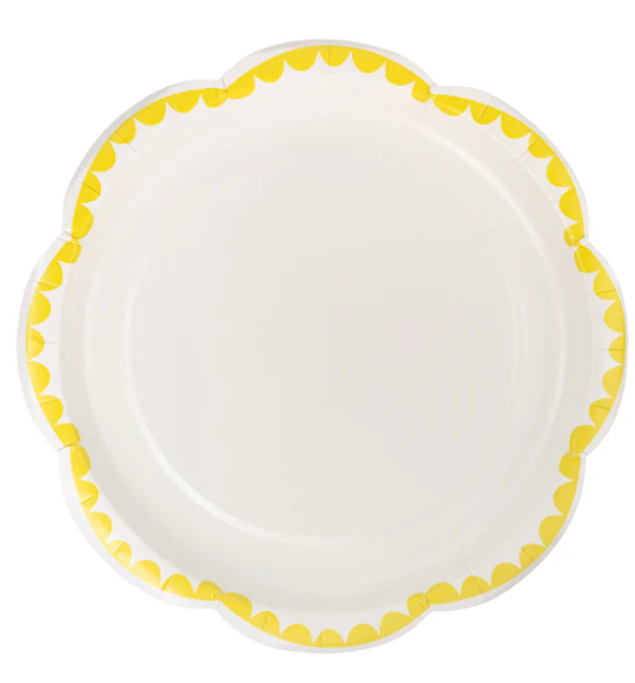 Yellow Dessert 8" Plate