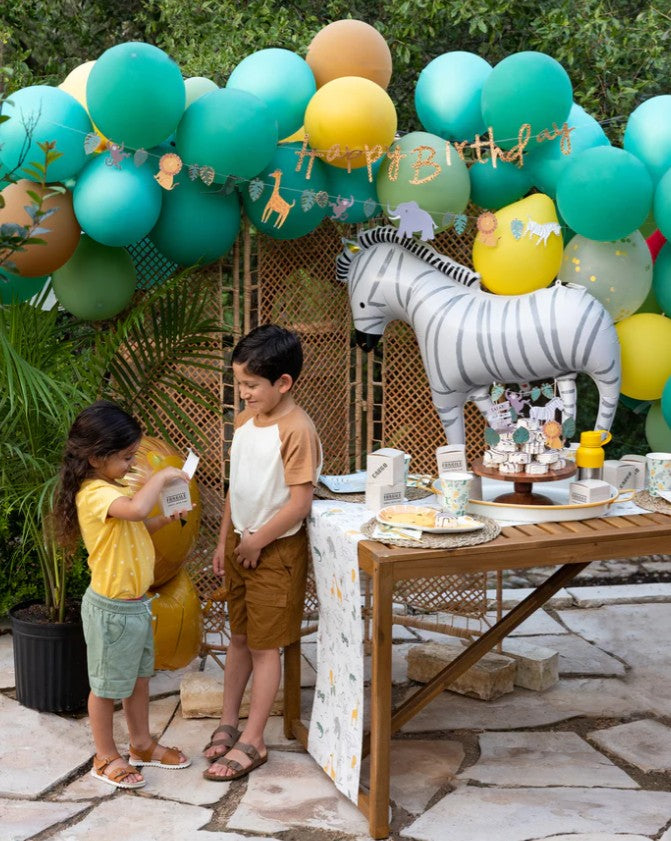 Safari Zebra Mylar Balloon